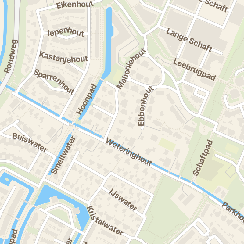 Mahoniehout 12